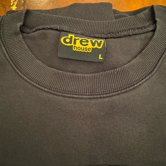 Drew House Sketch Mascot Crewneck Black - Picture 5 of 8